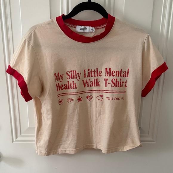 The Mayfair Group Tops - The Mayfair Group MENTAL HEALTH WALK TEE - size M/L